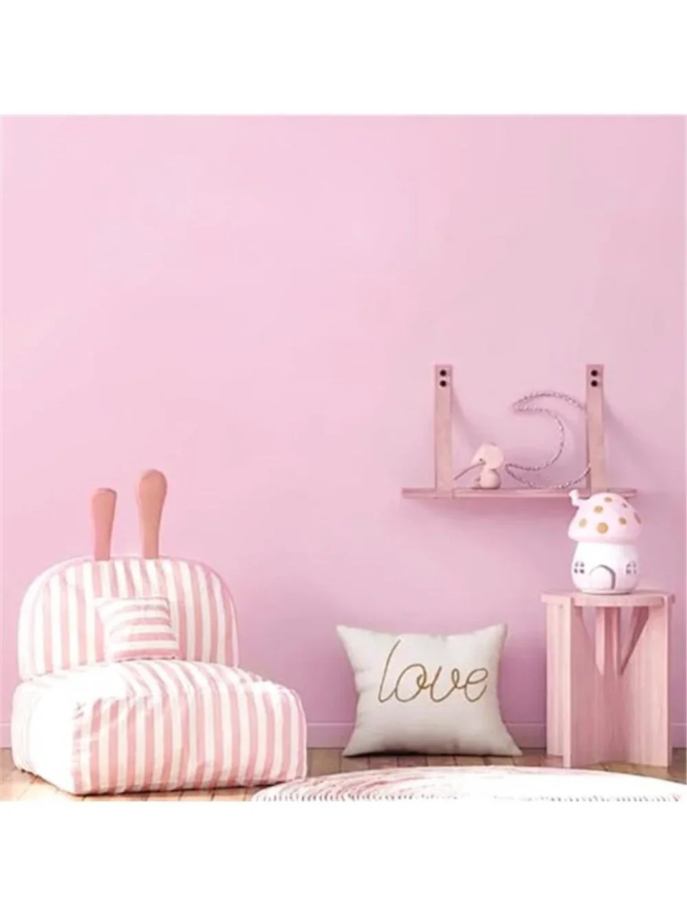 Pink Peel & Stick Wallpaper Removable Self Adhesive Vinyl Contact Paper 14 Sq Ft